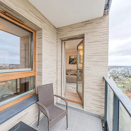 Daire Apartament Baltic View, Nowa Letnica